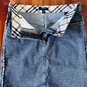 Burberry Denim Skirt AUTHENTIC